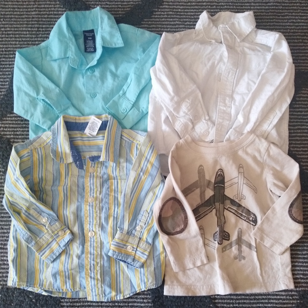 18-24m boys bundle shirts